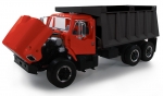 Fire Red/Black Beauty IH S Series Dump Truck